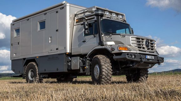 Mercedes-Benz Zetros jako karavan pro dobrodruhy 