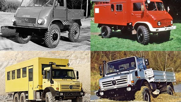 Mercedes-Benz Unimog a jeho 70 let v obrazech