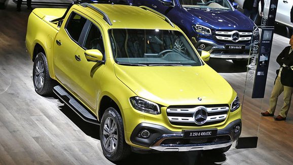 Mercedes-Benz X poprvé naživo. Hodně dobře zamaskovaná Navara!