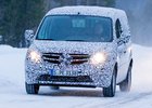 Mercedes-Benz Citan: První foto ze zimních testů