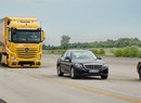 Mercedes-Benz během patnácti let protikolizního systému ABA již vyvinul třetí generaci schopnou vozidlo úplně zastavit