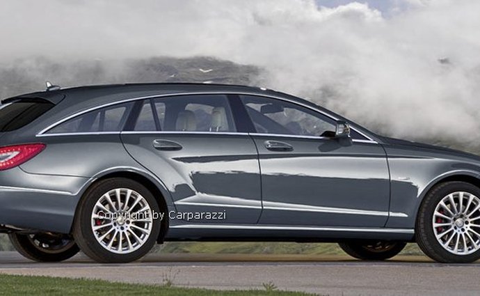 Mercedes-Benz CLS Shooting Brake - Ilustrace (12/2011)