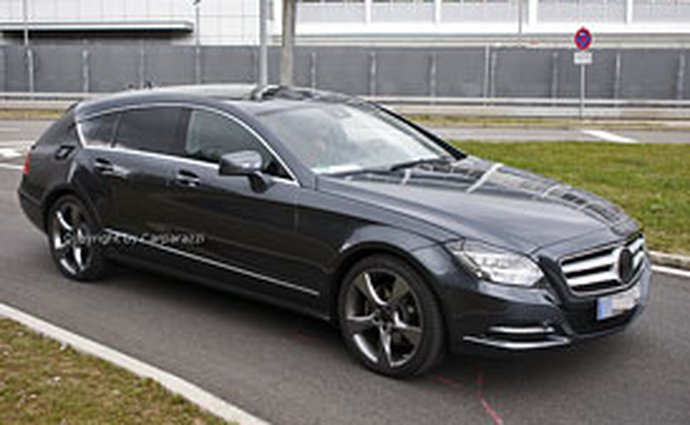 Mercedes-Benz CLS Shooting Brake: Kombi na špionážním videu