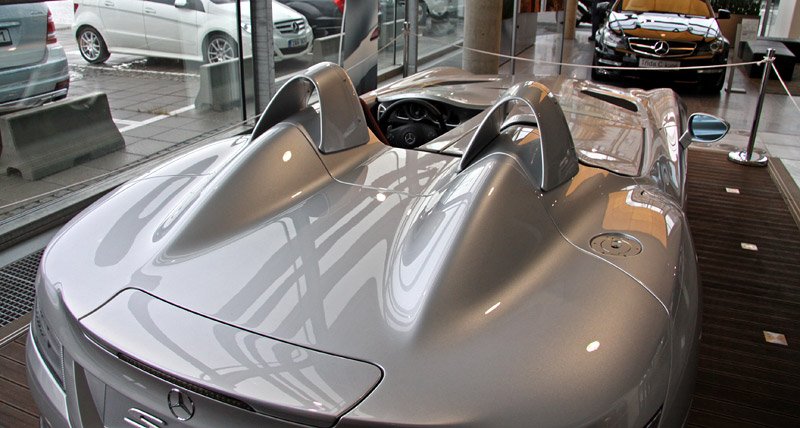 Mercedes-Benz SLR Stirling Moss v Praze