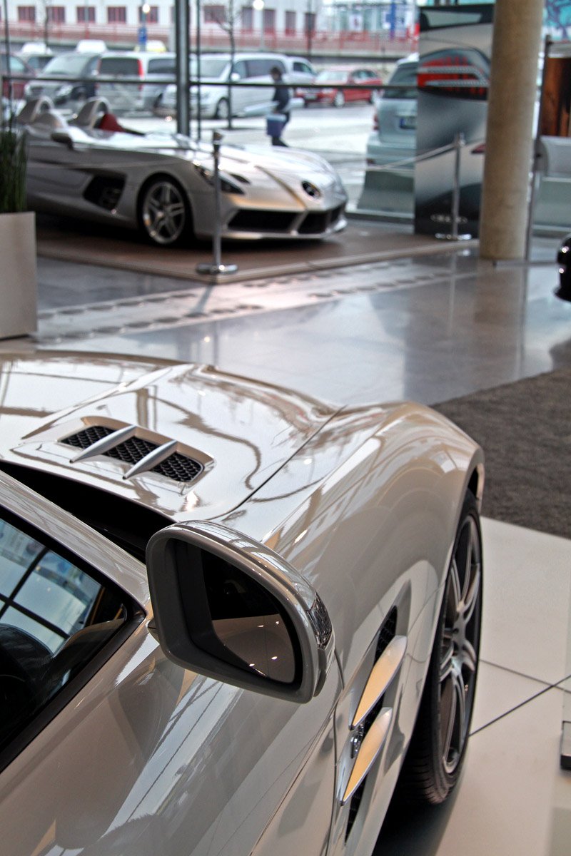 Mercedes-Benz SLR Stirling Moss v Praze