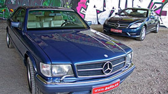 TEST Mercedes-Benz 560 SEC vs CL 500 – Generační setkání
