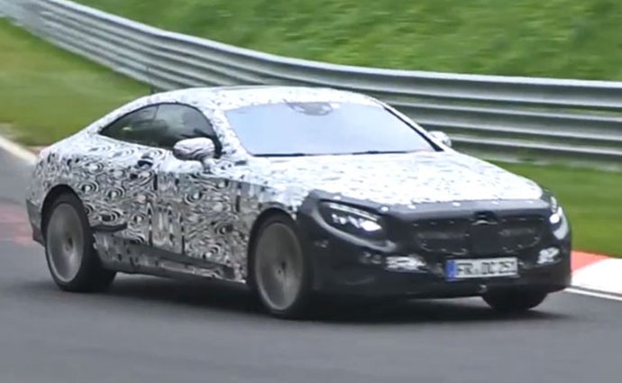 Video: Mercedes-Benz S-Class Coupe testuje na Nordschleife