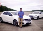 Mercedes-Benz A 45 AMG vs. CLS 63 AMG - kdo sprintuje rychleji? (video)