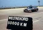 Mercedes-Benz 190 E zajel před 30 lety rekord na 50 tisíc kilometrů