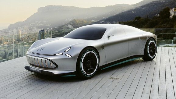 Je tady! Mercedes ukázal budoucnost divize AMG elektrickým konceptem Vision AMG