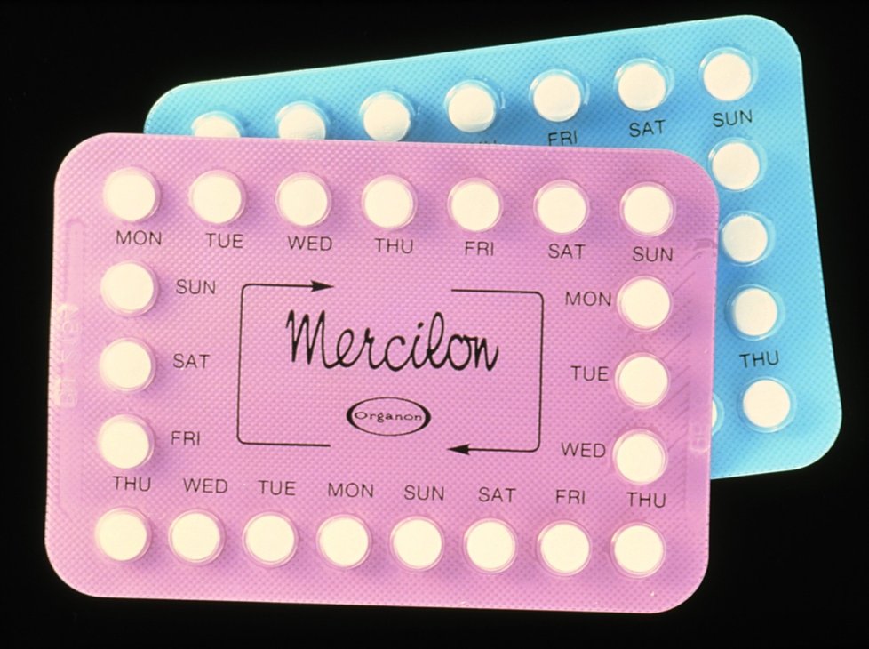 Antikoncepční pilulky Mercilon.