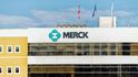 Továrna farmaceutické společnosti Merck v USA