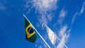 Vlajka Brazílie a bloku Mercosur