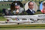 Merkelová a Hollande ve velikosti letadel zaostávají za Iron Maiden.