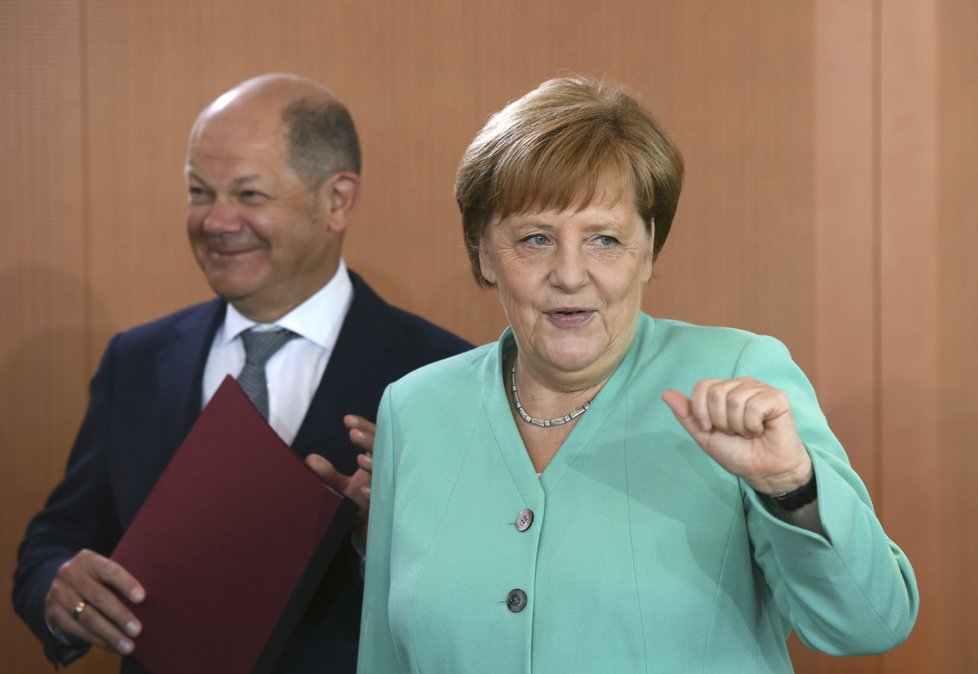 Německá kancléřka Angela Merkelová (30. 4. 2019)