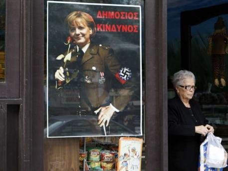 Merkel se snažila pomoc, takhle jí Řekové děkují