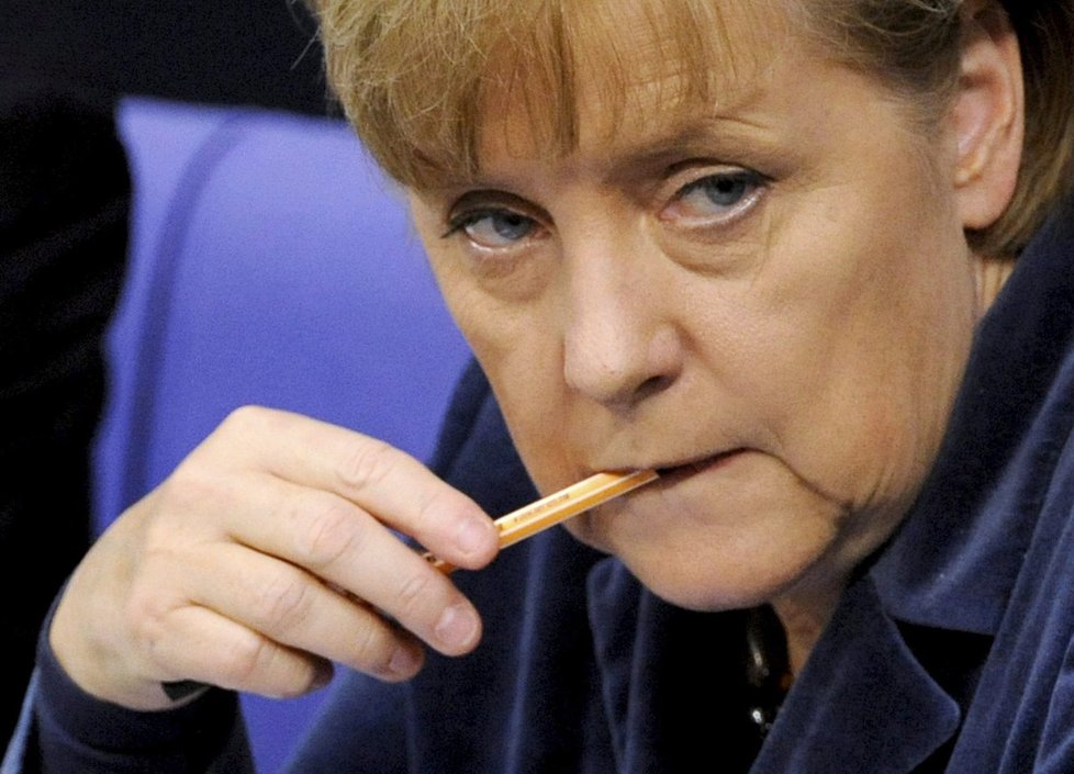 Merkel okusuje tužku