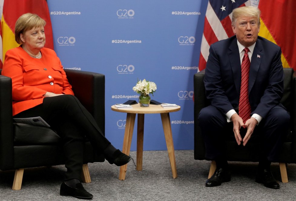 Německá kancléřka Angela Merkelová na summitu G20