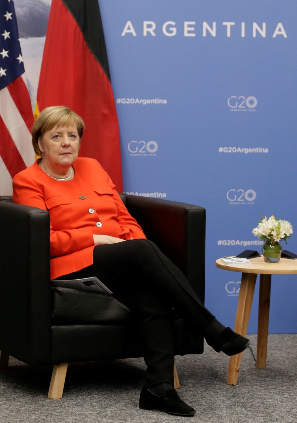 Německá kancléřka Angela Merkelová na summitu G20