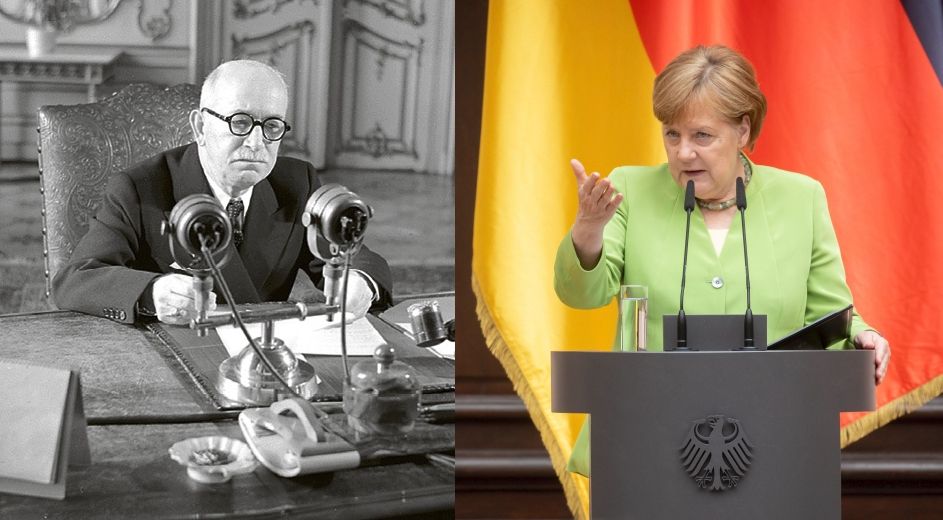 Československý prezident Edvard Beneš by ze slov Angely Merkelové neměl radost
