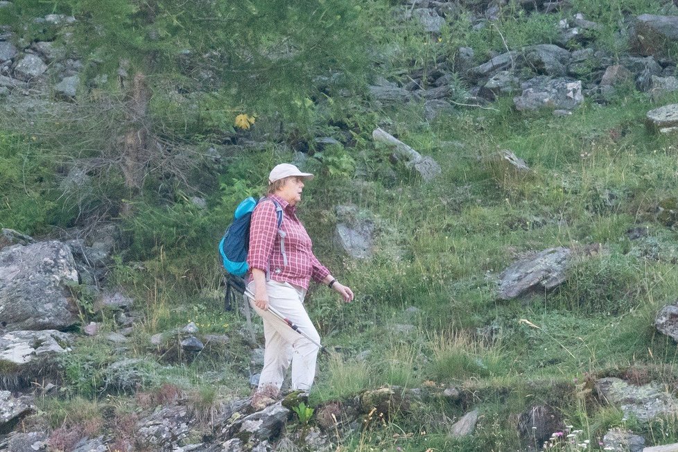 V Tyrolsku byla nedávno německá kancléřka na dovolené