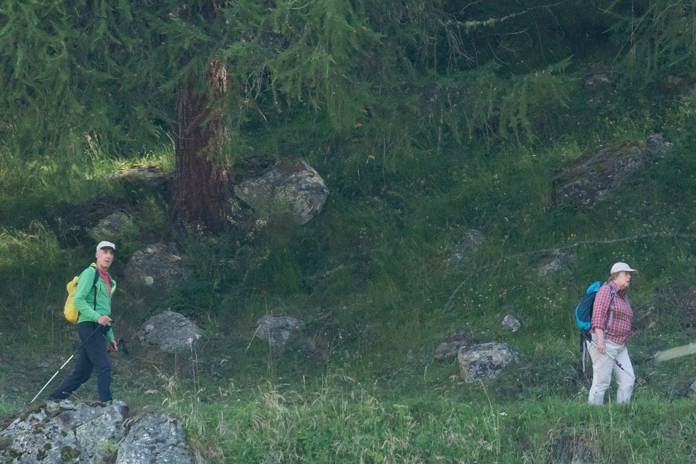 V Tyrolsku byla nedávno německá kancléřka na dovolené