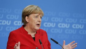 Angela Merkelová oznámila čtvrtou kandidaturu na post německé kancléřky (20. 11. 2016).