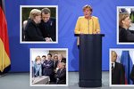 Končící německá kancléřka Angela Merkelová se světovými lídry