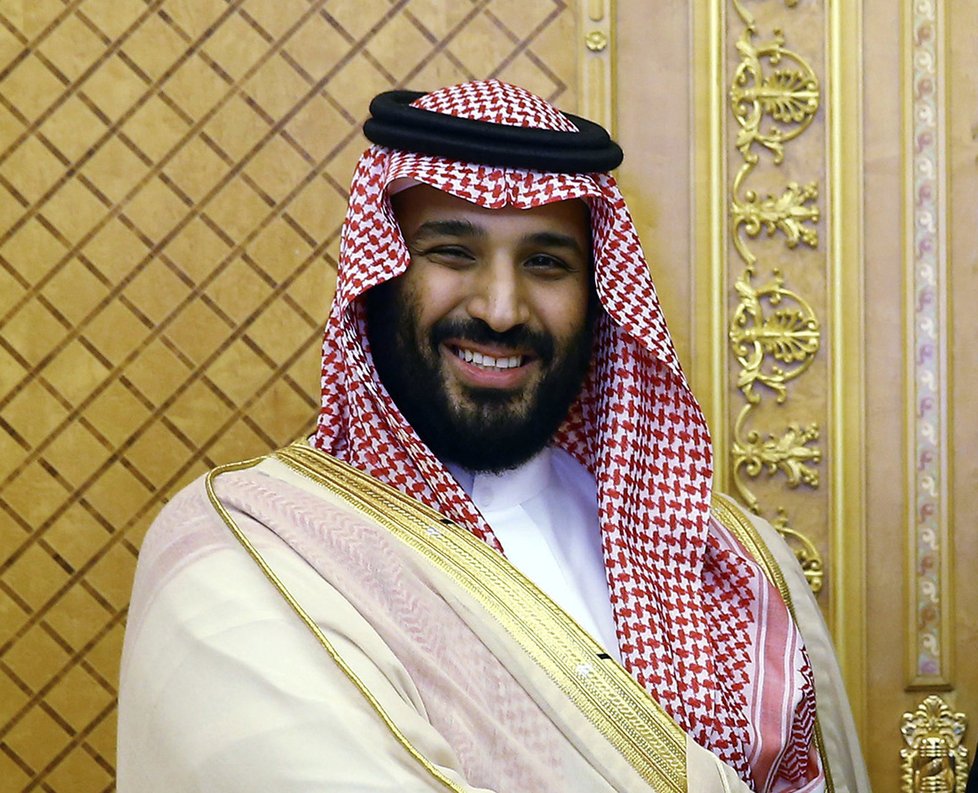 Korunní princ Muhammad bin Salmán se k cestě připojil