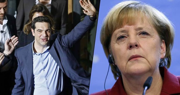Merkelová vzkázala Řecku: Dluhy vám odpouštět nebudeme!
