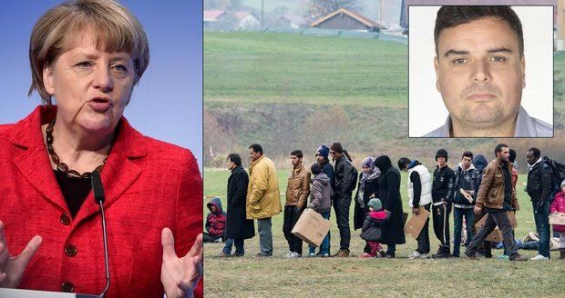 Kancléřka Angela Merkelová, uprchlíci v Německu a komentátor Petr Holec
