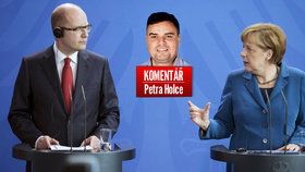 Petr Holec o návštěvě Angely Merkelové