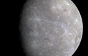 Merkur na sní­mku ze sondy MESSENGER