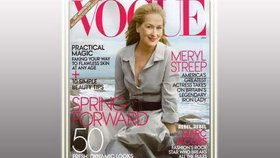 Meryl Streep na titulní straně magazínu Vogue