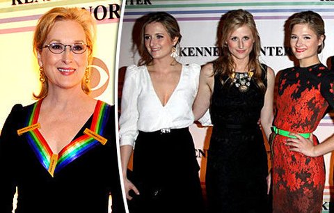 Meryl Streep ukázala tři nádherné dcery a dostala ocenění od Baracka Obamy