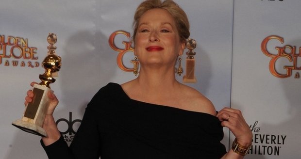 Meryl Streep získala Zlatý glóbus za film Julia a Julie
