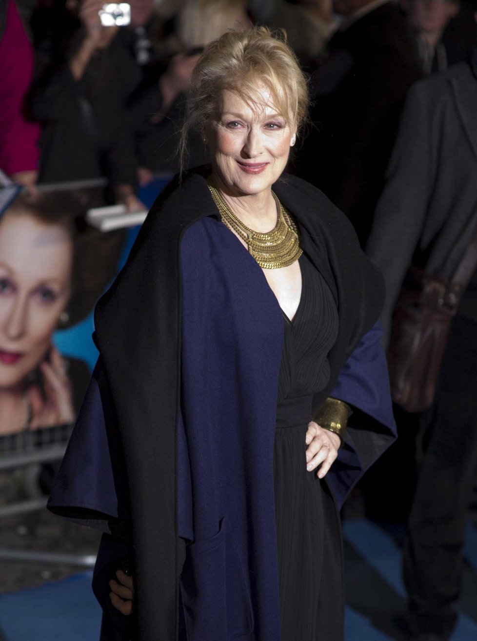 Streep ztvárnila ve filmu britskou političku Thatcher.