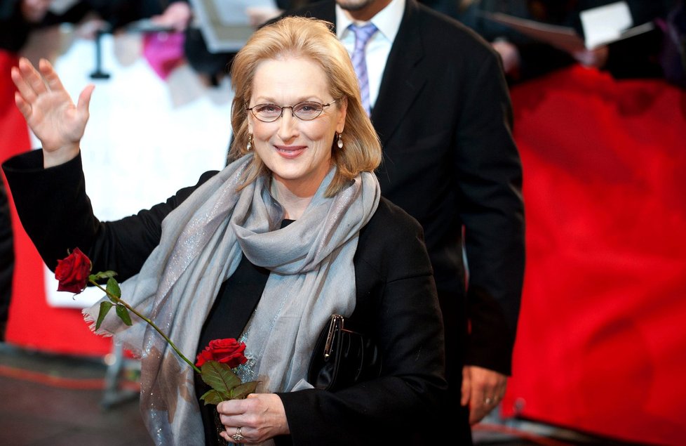 Meryl Streep byla hlavní hvězdou filmového festivalu Berlinale