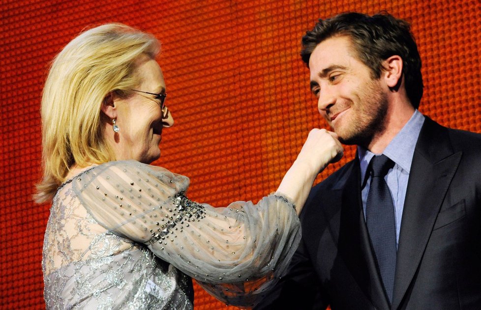 Meryl laškovala se svým hereckým kolegou Jakem Gyllenhaalem
