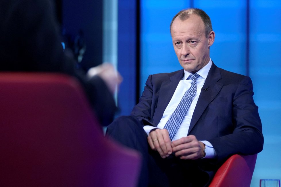 Nově zvolený předseda německé CDU Friedrich Merz