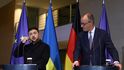 Volodymyr Zelenskyj v Berlíně: Tiskovka s kancléřem Friedrichem Merzem (15. 12. 2025). Volodymyr Zelenskyj v Berlíně: Tiskovka s kancléřem Friedrichem Merzem (15. 12. 2025).