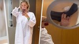Sexbomba Mesarošová: Další plastika! Fotky z nemocnice uvnitř
