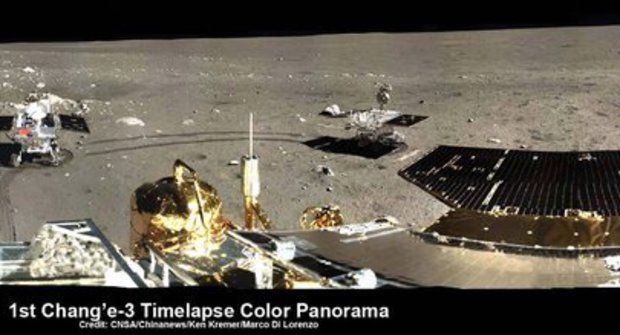 Vzhůru na Měsíc! První pořádné panorama od roku 1972