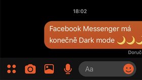 Messenger dostal tmavý režim. Aktivuje se jednoduchým trikem