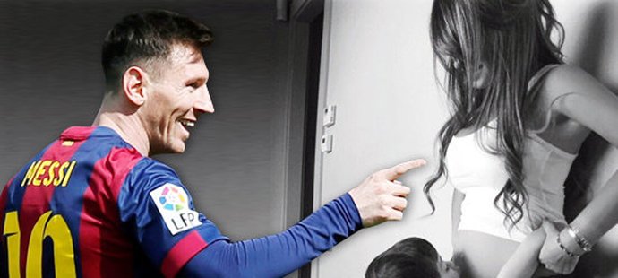 Fotbalista Barcelony Lionel Messi bude podruhé otcem, jeho přítelkyně Antonella Roccuzzová je těhotná