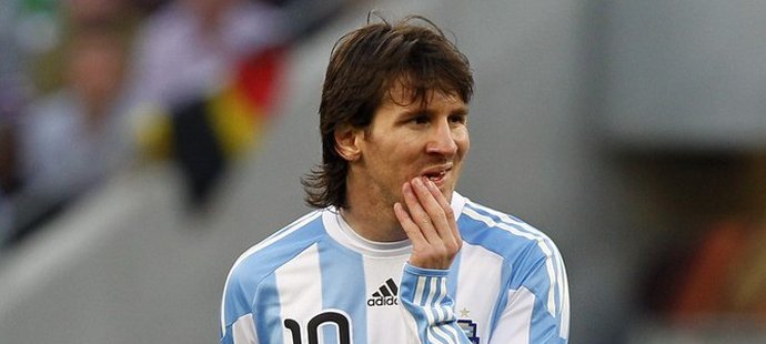 Smutný Lionel Messi, na MS nedal ani jeden gól.