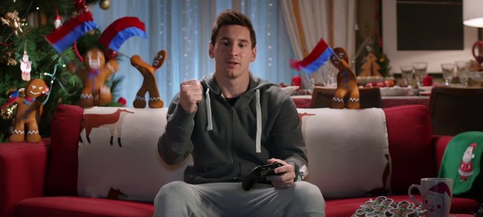 Lionel Messi v reklamě EA Sports