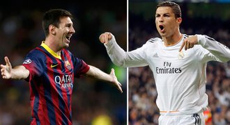 El Clásico je tady! Messi chce rekord, motivaci má i Ronaldo