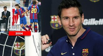Před 10 lety to začalo! Messi hrál poprvé za Barcu soutěžní zápas