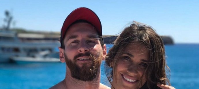 Messi s budoucí manželkou Antonellou